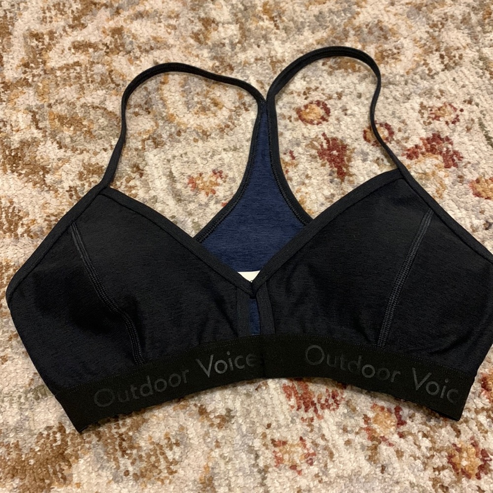 New without tag outdoor voices bra size small